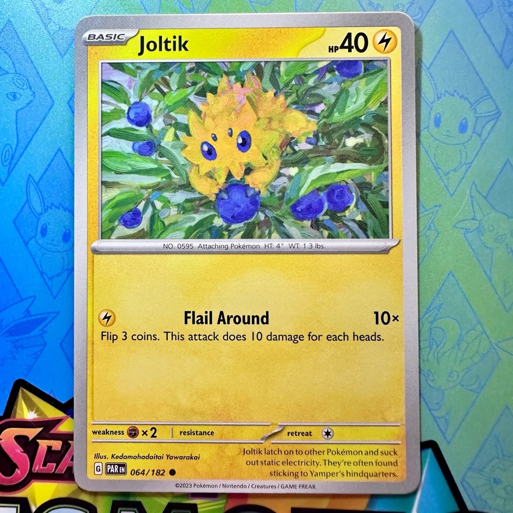 joltik (064/182) - common — pokémon: paradox rift